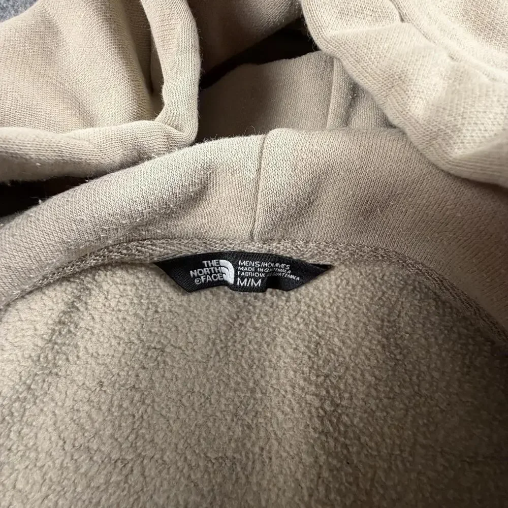 The North Face Men's Hoodie Sweatshirt Beige Medium‎ #1368